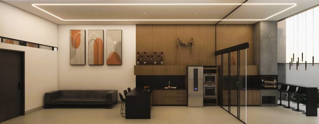 VISAO SALA COZINHA E GOURMET